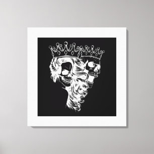 Royalty Made King & Queen Stretched Canvas Print