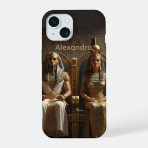 Royalty of Ancient Egypt King & Queen iPhone 15 Case