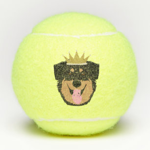 Royalty Rottweiler Dog Tennis Balls