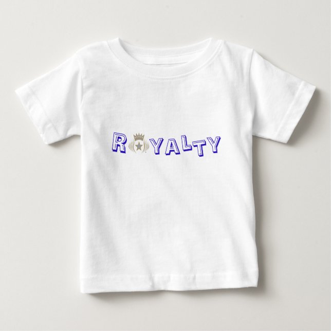 "Royalty" Toddler Sweatshirt from KFGK knits Baby T-Shirt (Front)