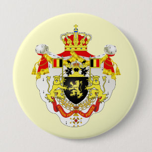Royaume de Belgique , Belgium 10 Cm Round Badge