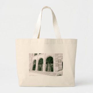 Royce Hall Black and White Large Tote Bag
