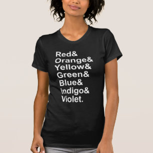 ROYGBIV Red Orange Yellow Green Blue Indigo Violet T-Shirt