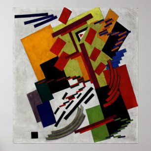 Rozanova - Suprematism 1916 Poster