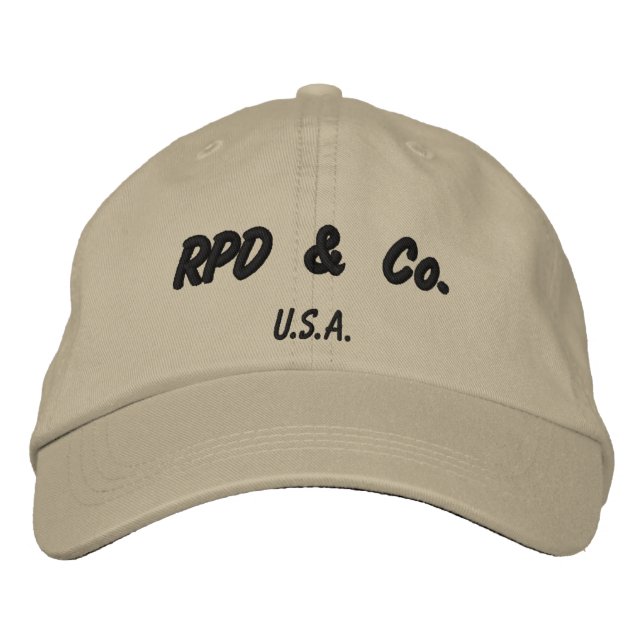 RPD & Co Embroidered Hat (Front)