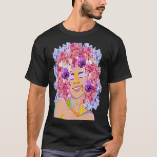 RPF Designs Pretty Flower Girl 1 T-Shirt
