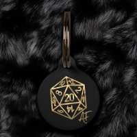 RPG Crit AF | Gold Fantasy Tabletop PnP Gamer Dice