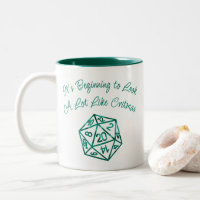 RPG Critmas | Teal Green Tabletop Retro Gamer Dice