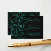 RPG Dice | Emerald Fantasy Tabletop Gamer Details