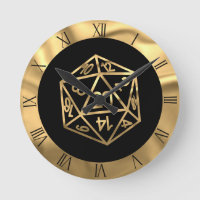 RPG Dice | Gold Old School Tabletop Role Player