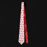 RPG Dice | Red Old School Tabletop PnP Roleplayer Tie<br><div class="desc">GEEK CHIC GAMER! Novelty RPG seamless pattern perfect for any old school tabletop pen/pencil and paper (PnP) fantasy role player, the design features a 20-sided dnd polyhedral dice with a natural 20 roll for the roleplaying magical wizard slayer of dragons or dungeon master (DM/GM) in your life! For more colors...</div>