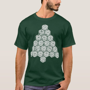 RPG Dice Tree Xmas Roleplaying T-Shirt