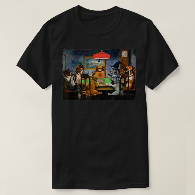 RPG Dogs Art  Dungeon Crawler  Dragon Master  DM G T-Shirt (Design Front)