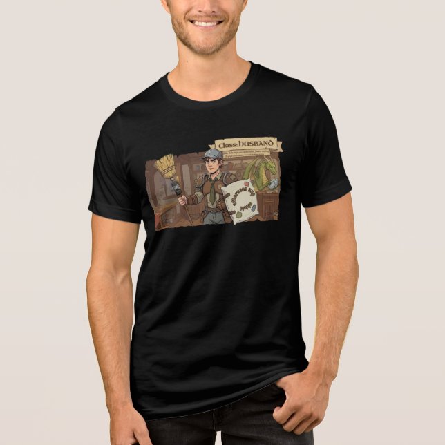 RPG Family - Class Husband E Tri-Blend Shirt (Front)