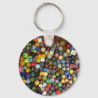 RPG game dice Key Ring