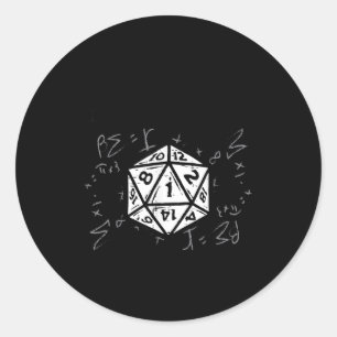 Rpg Gamer Dont Worry I Have Plan Funny Men Boys Ki Classic Round Sticker