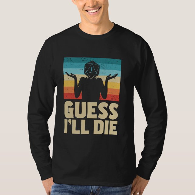 Rpg Gamer Gaming Tabletop T-Shirt (Front)