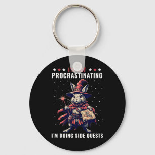 Rpg Gamer Not Procrastinating Doing Side Quests Me Key Ring