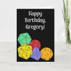 RPG Gaming Dice, Board, Fantasy Games Personalised