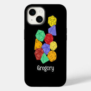 RPG Gaming Dice, Board, Fantasy Games Personalised iPhone 14 Case