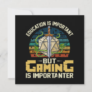 rpg gaming is importanter