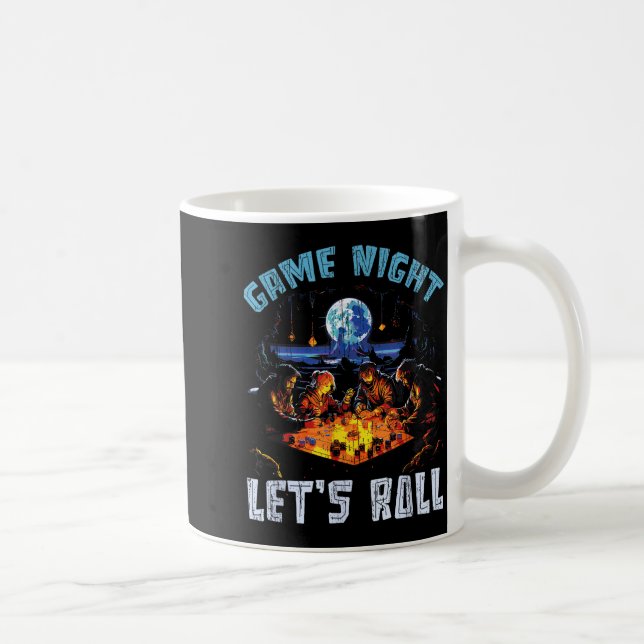 Rpg Gaming Role Playing D20 Tabletop Games Funny R Coffee Mug (Right)
