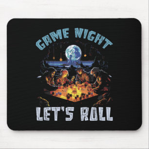 Rpg Gaming Role Playing D20 Tabletop Games Funny R Mouse Pad