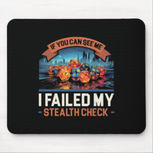 Rpg Gaming Role Playing D20 Tabletop Games Funny R Mouse Pad