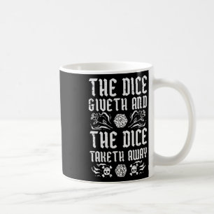 Rpg Giveth Taketh Funny Gamer Men Boys Kids  Coffee Mug