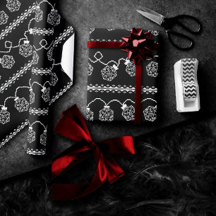 RPG Lights Classic   Fantasy Tabletop Gamer Dice Wrapping Paper