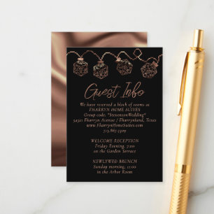 RPG Lights Copper Fantasy Tabletop Gamer Detail Enclosure Card