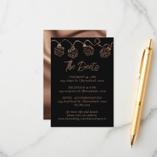 RPG Lights Copper Fantasy Tabletop Gamer Detail Enclosure Card