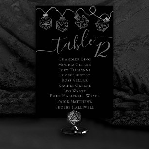 RPG Lights   Fantasy PnP Tabletop Dice Guest Name Table Number