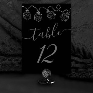 RPG Lights   Fantasy Retro Tabletop PnP Gamer Dice Table Number