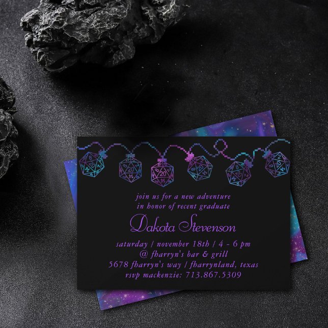 RPG Lights | Nebula Tabletop PnP Role Player Dice Invitation (Creator Uploaded)