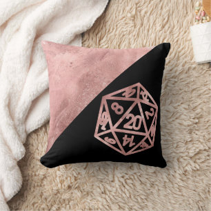 RPG Luxe   Mauve Sheen Tabletop Role Player Dice Cushion