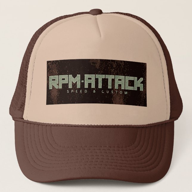 RPM-Attack Custom Bike Hat (Front)