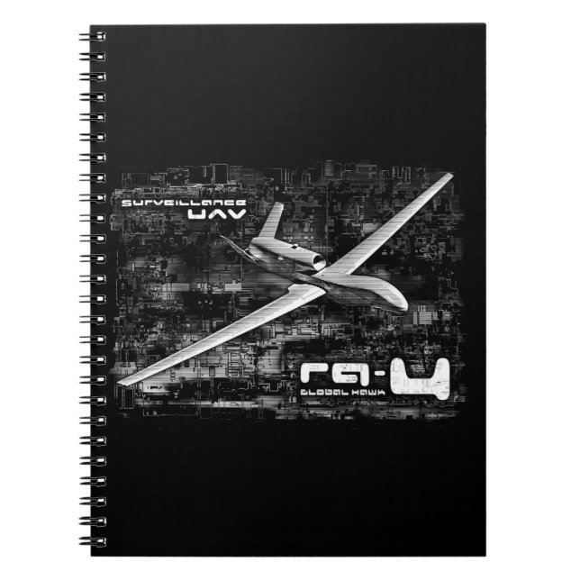RQ-4 Global Hawk Notebook (Front)