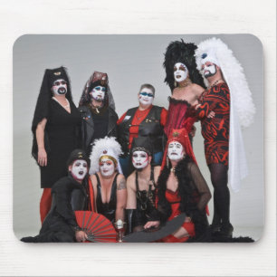 RR Sisters Holiday Photo Mouse Pad