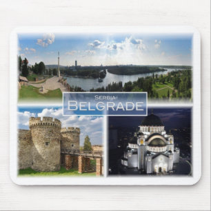 RS Serbia - Belgrade - Mouse Pad
