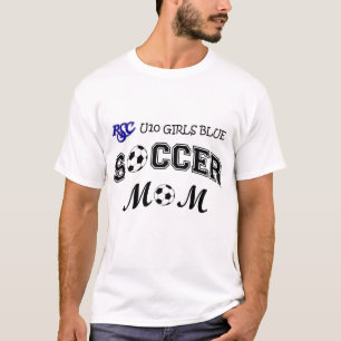 RSC U10 Girls Blue Soccer Mum T-Shirt