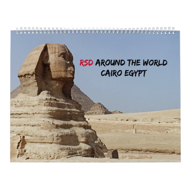 RSD Around The World | Cairo Egypt Calendar (Cover)