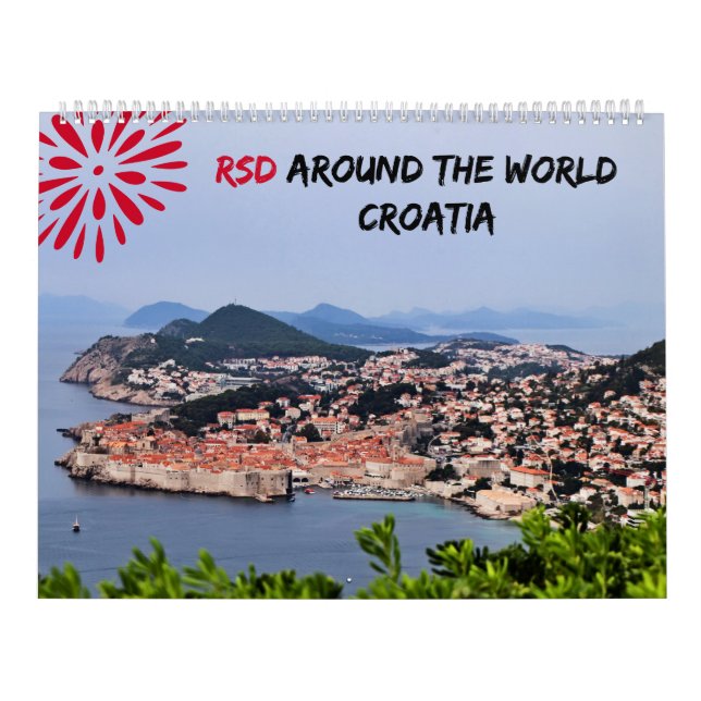 RSD Around The World | Croatia Calendar (Cover)
