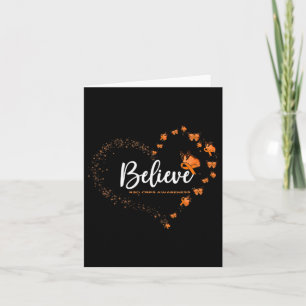 Rsd Crps Awareness Butterfly Believe Card