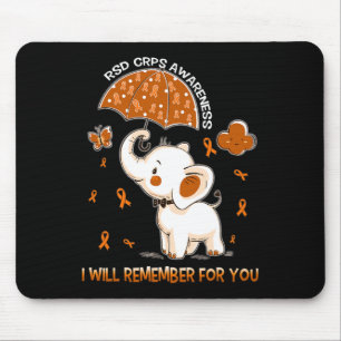 Rsd Crps Awareness Elephant 1 Mouse Pad