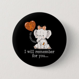 Rsd Crps Awareness Elephant 6 Cm Round Badge