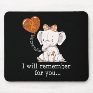 RSD CRPS Awareness Elephant  Mouse Pad