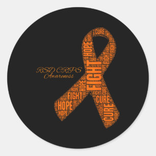 Rsd Crps Awareness Month Classic Round Sticker