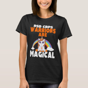 RSD CRPS Awareness Orange Ribbon Cute Magical Unic T-Shirt