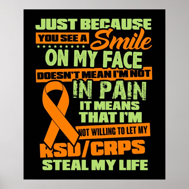RSD CRPS Awareness Poster (Front)